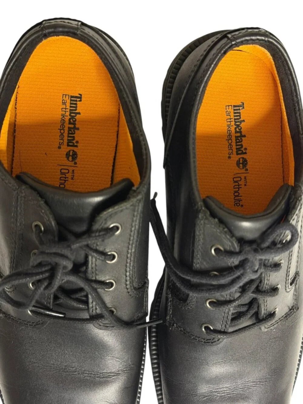 Timberland Earthkeepers Mens Leather Oxford Loafers Shoes Black 9 - Picture 5 of 10